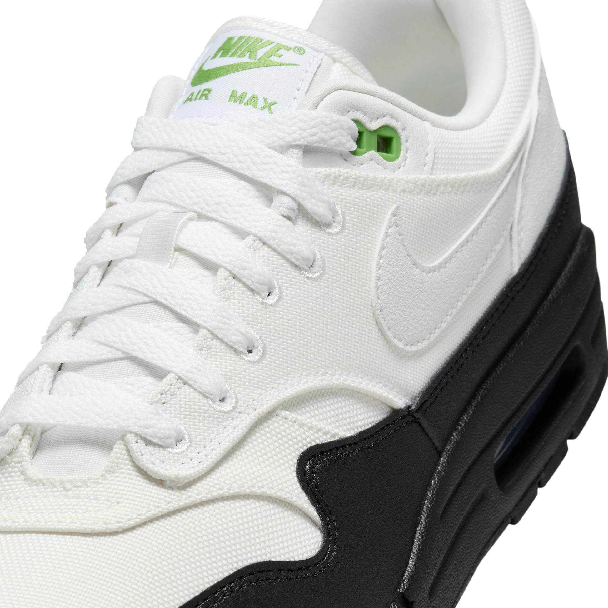 Nike Air Max 1 White Black Chlorophyll