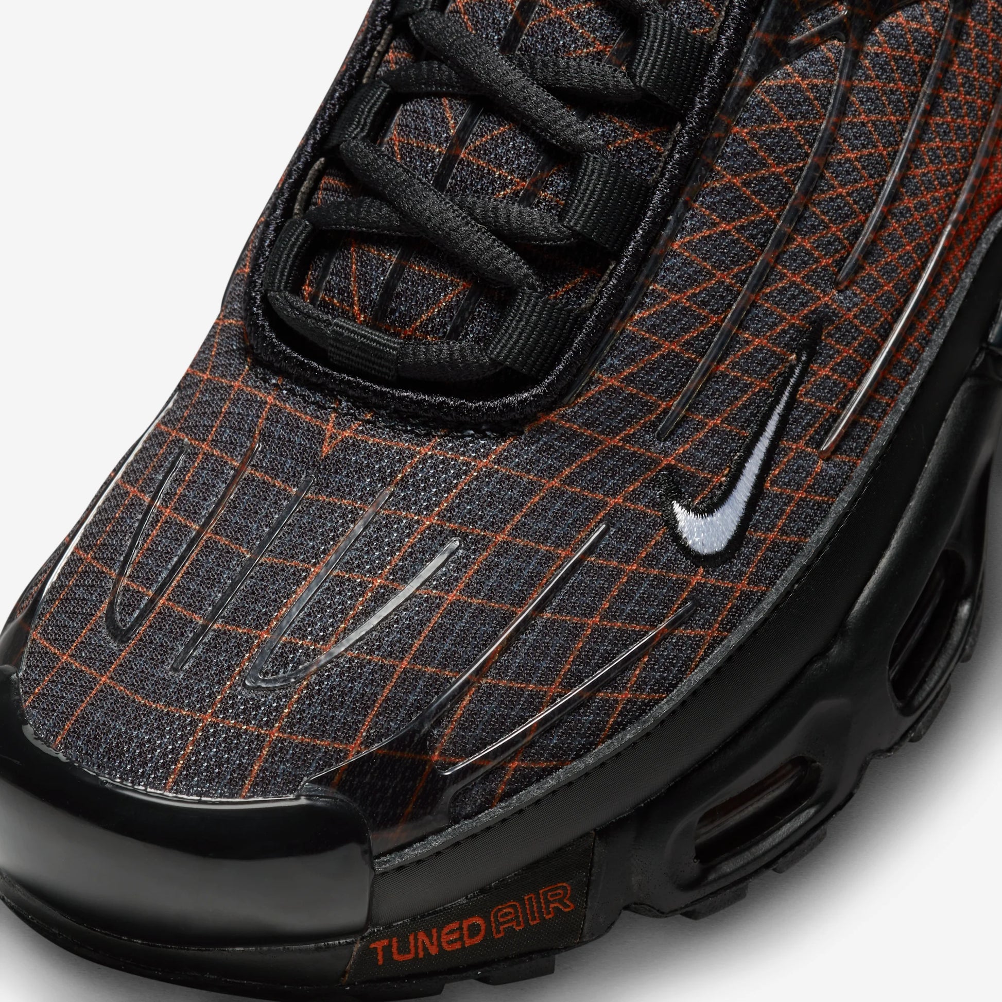 Nike Air Max Plus 3 Black Orange Spirograph