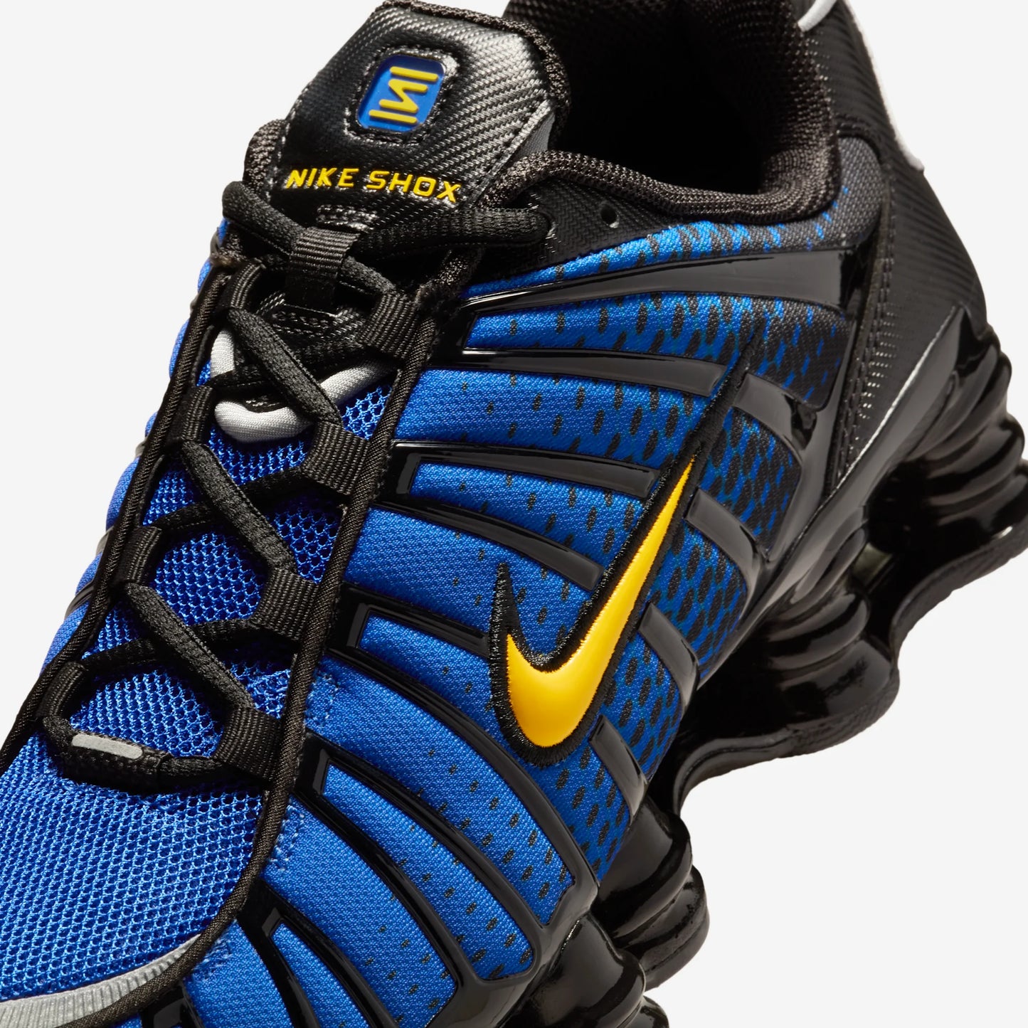 Nike Shox TL Black Lyon Blue Varsity Maize