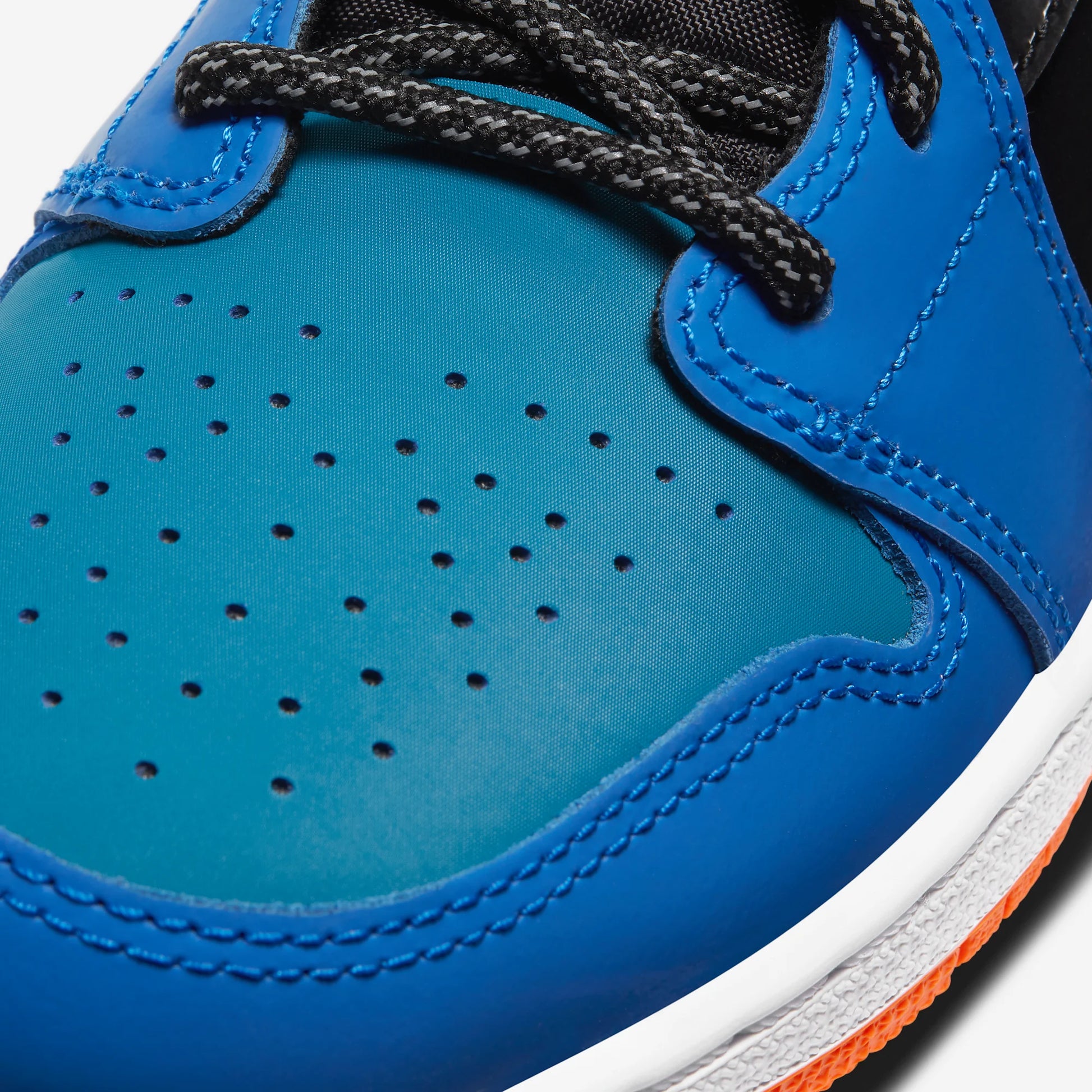 Jordan 1 Mid Racer Blue Green Abyss (GS)