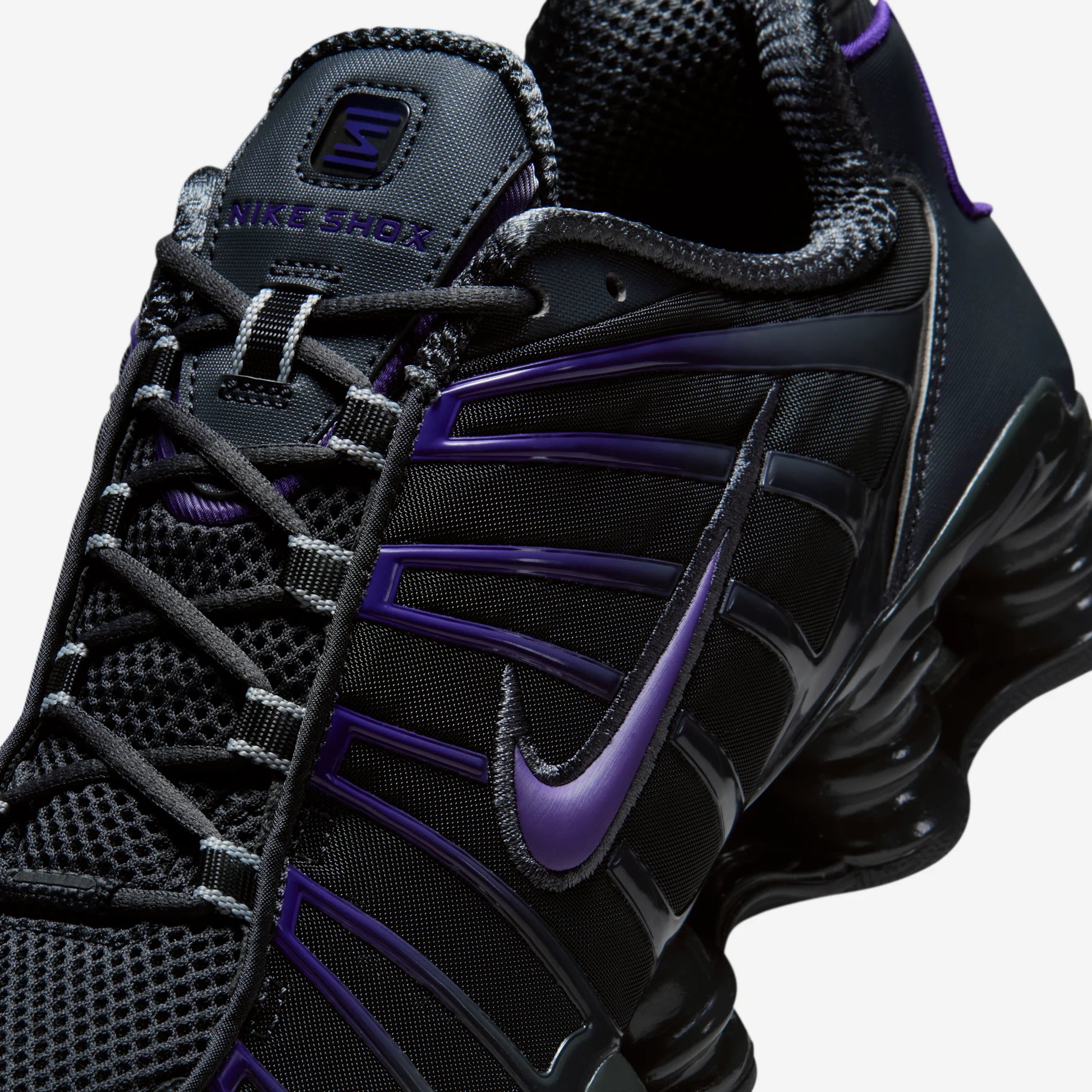 Nike Shox TL Dark Smoke Grey Court Purple