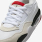 Jordan 4 RM White Black Neutral Grey Varsity Red (GS)