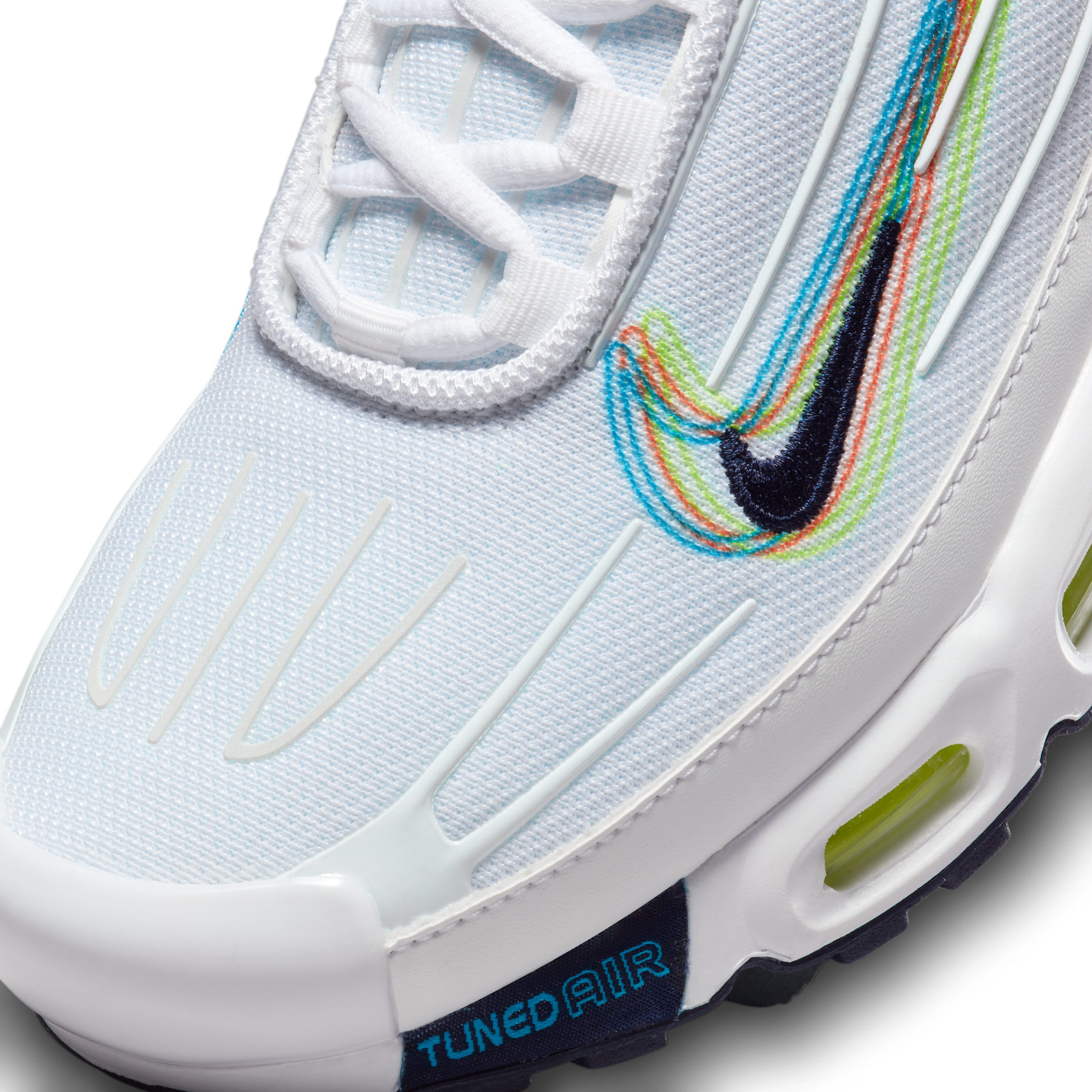 Nike Air Max Plus 3 3D Swoosh White Volt
