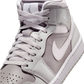 Jordan 1 Mid Photon Dust Atmosphere Grey (Women's)