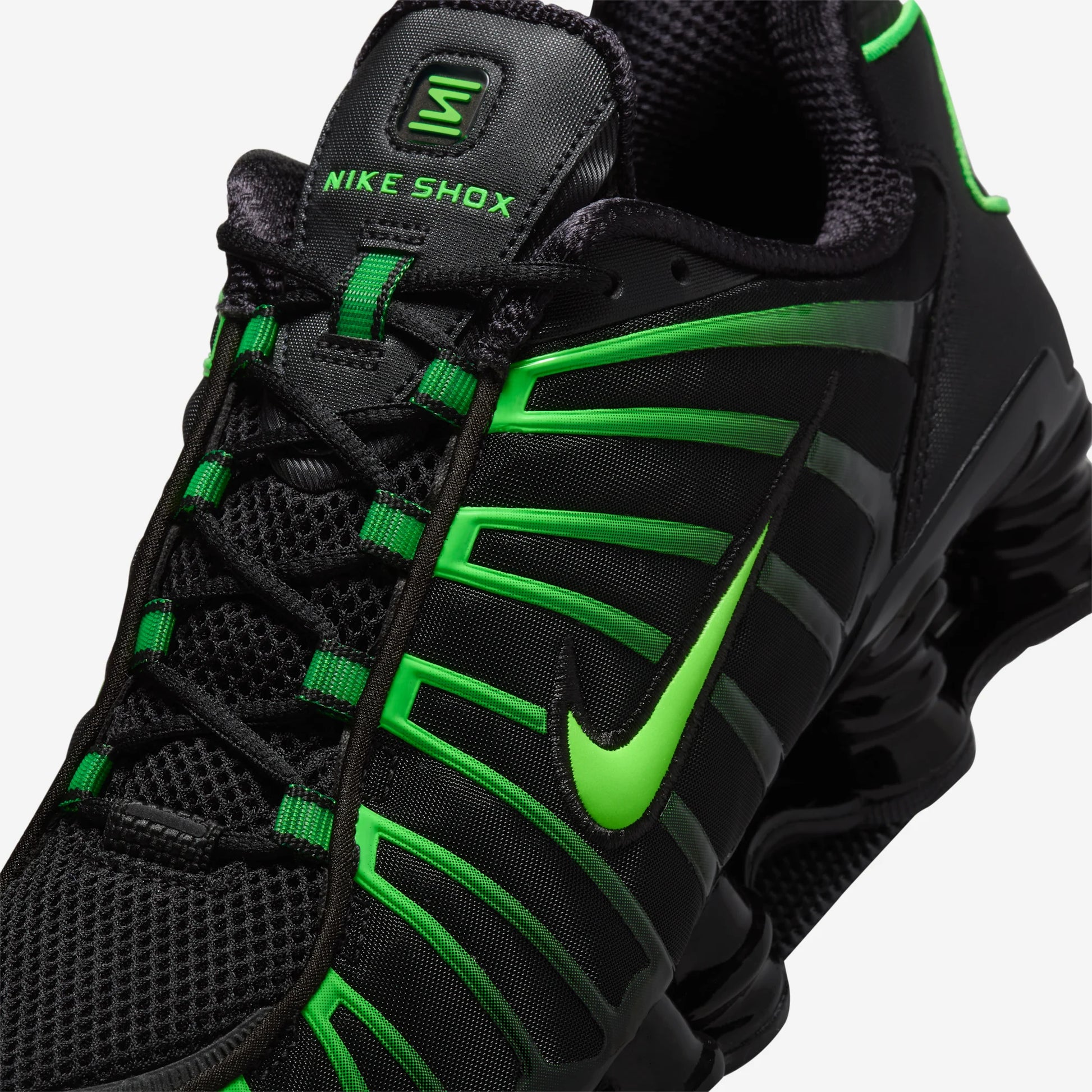 Nike Shox TL Black Green Strike