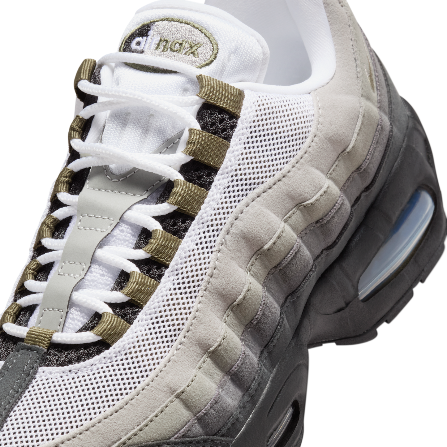 Nike Air Max 95 OG Big Bubble Black Medium Olive (Women's)