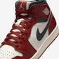 Jordan 1 Mid Redstone Midnight Green