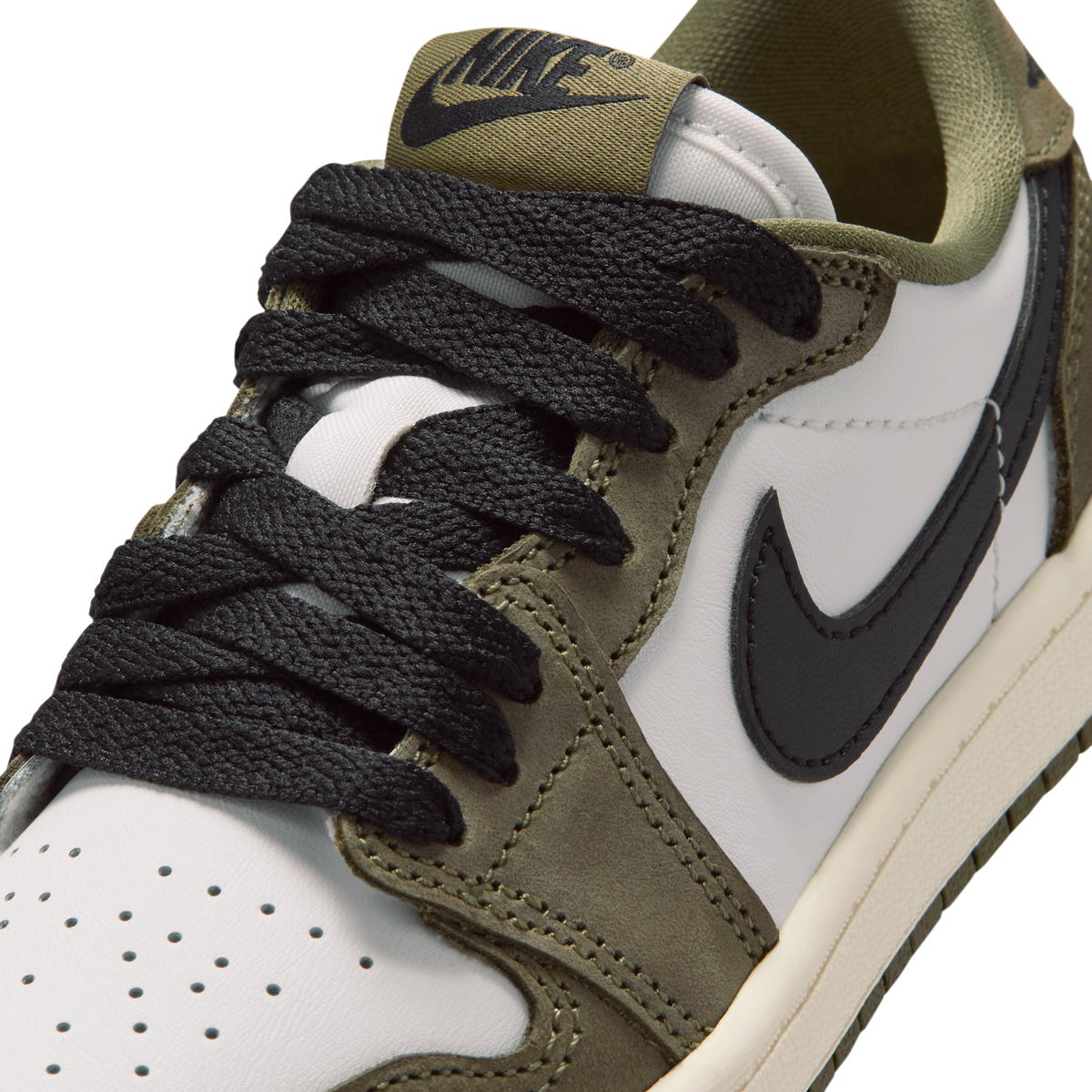 Jordan 1 Retro Low OG Medium Olive (PS)