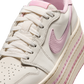 Jordan 1 Low Triple Stack Pale Ivory Iced Carmine (Women's)