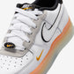 Nike Air Force 1 Low White Black Orange Peel (GS)