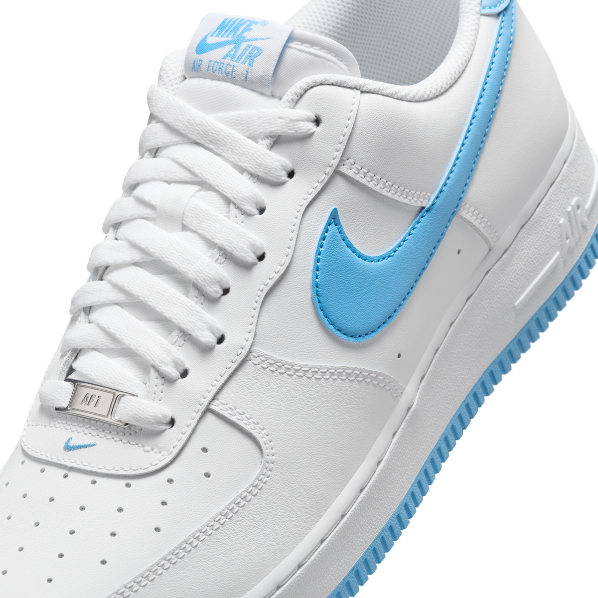 Nike Air Force 1 Low '07 White Aquarius Blue