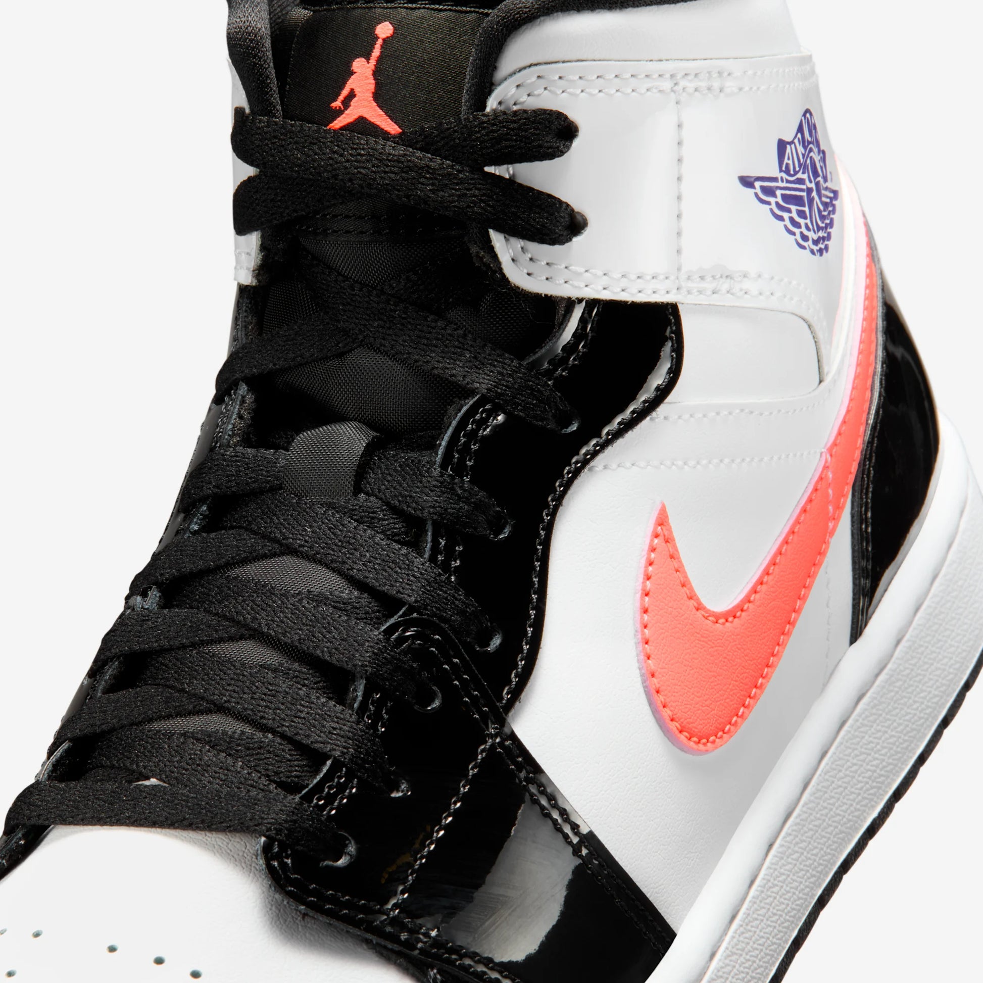 Jordan 1 Mid SE Mismatch Swoosh