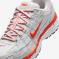 Nike P-6000 White Platinum Tint Black Picante Red (Women's)