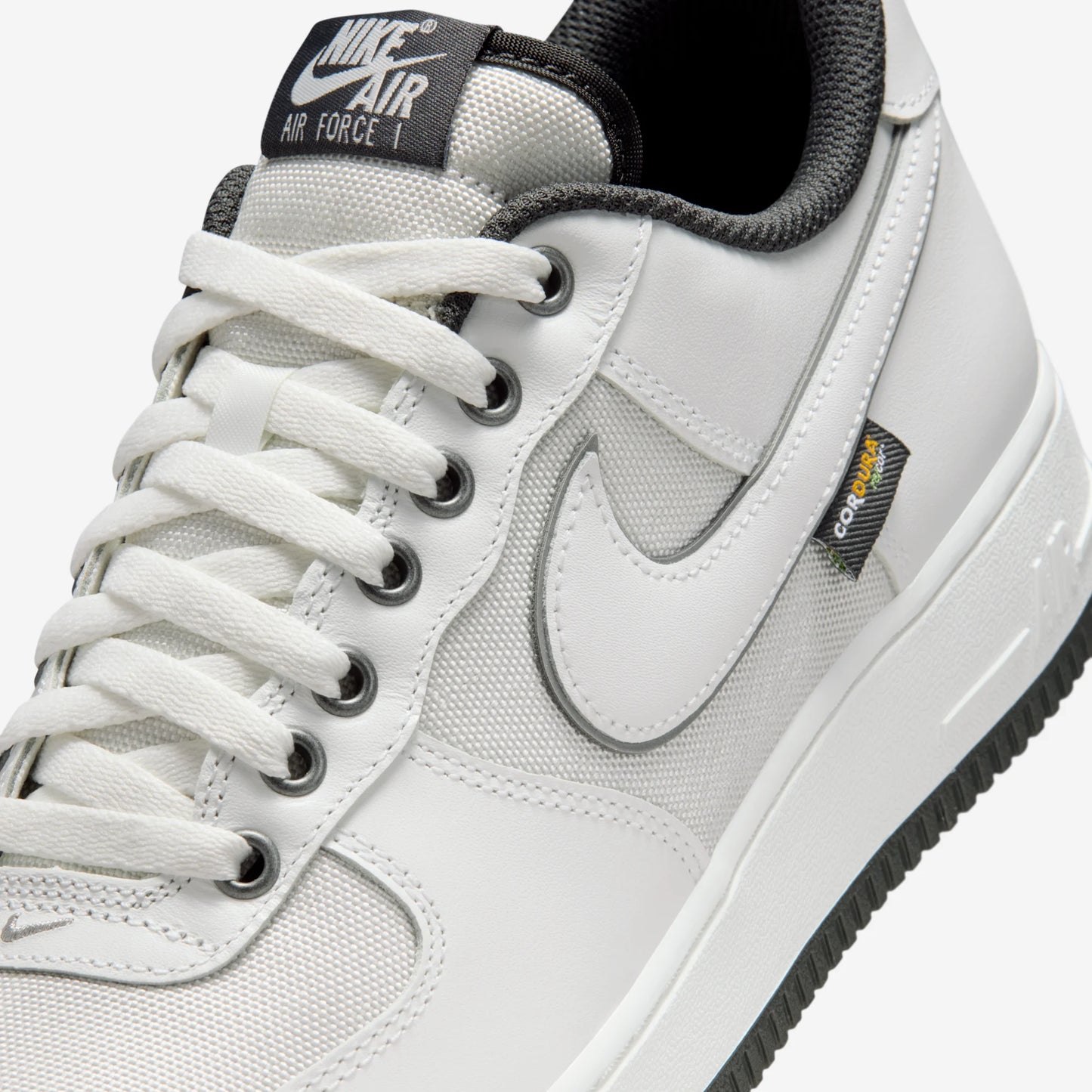 Nike Air Force 1 Low '07 LV8 Summit White Dark Smoke Grey Cordura