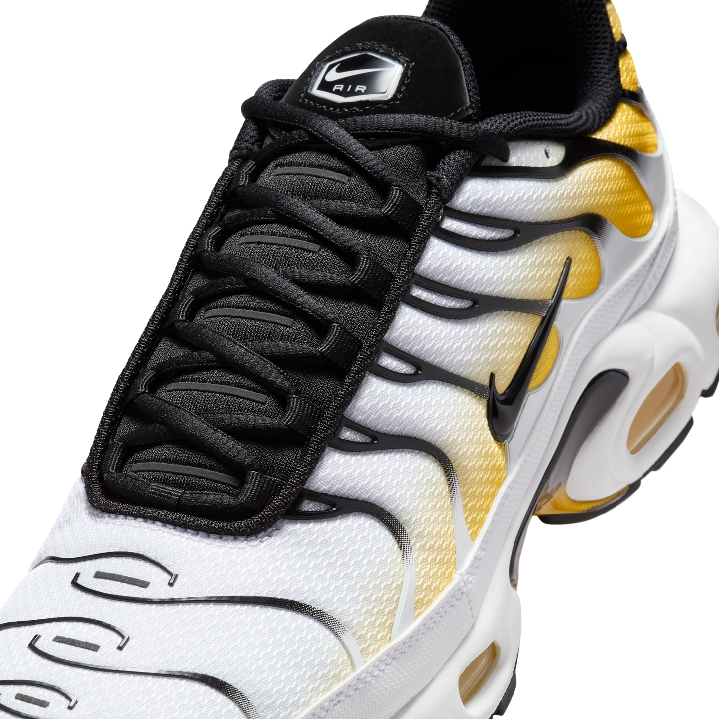 Nike Air Max Plus White Varsity Maize Black