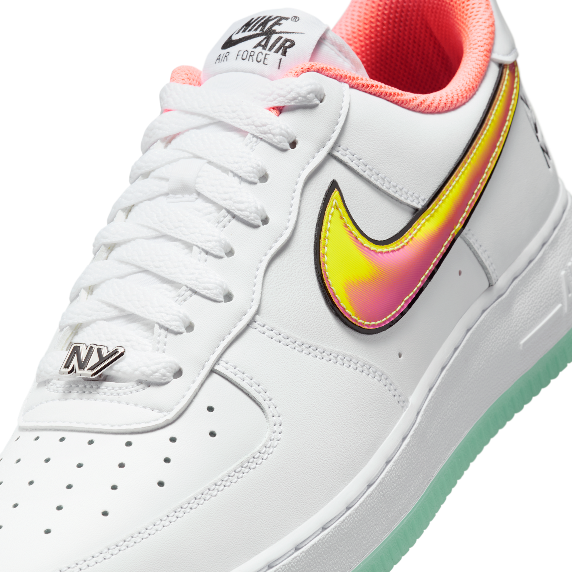 Nike Air Force 1 Low NY vs. NY White Crimson Pulse