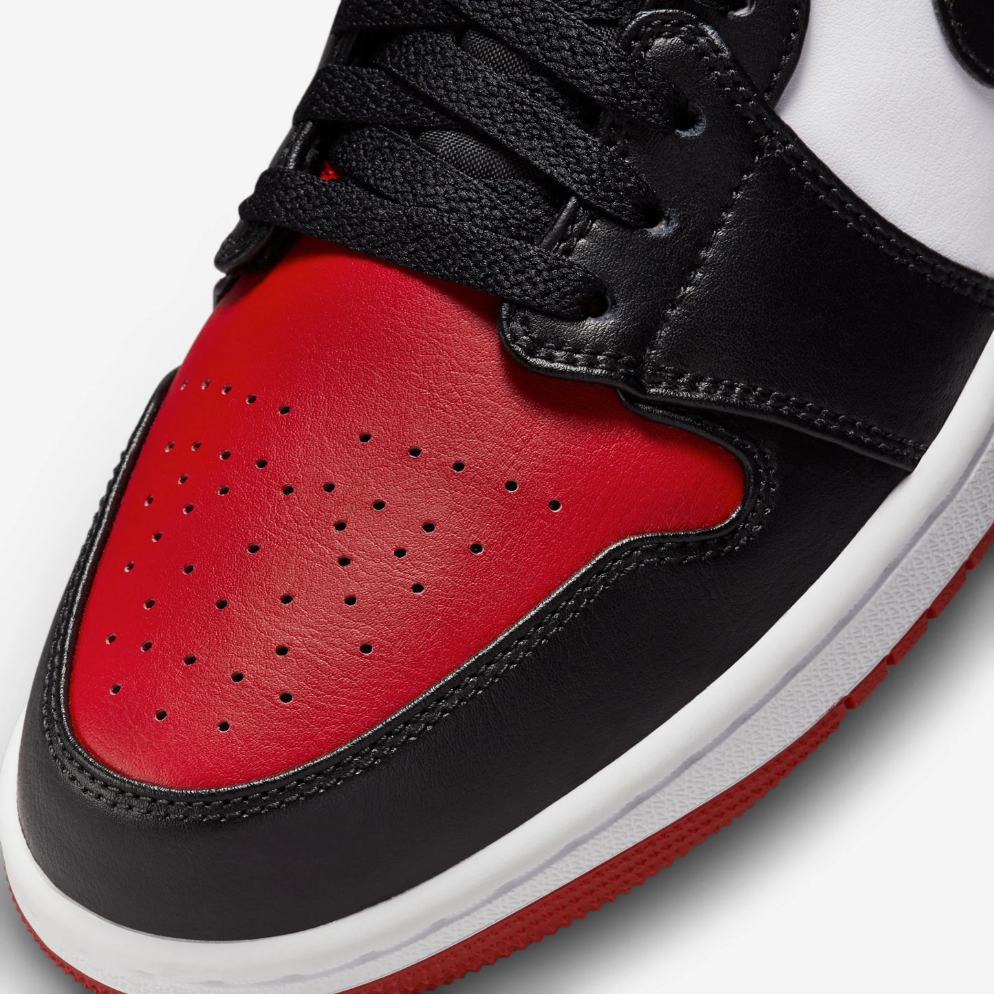 Jordan 1 Low Bred Toe 2.0