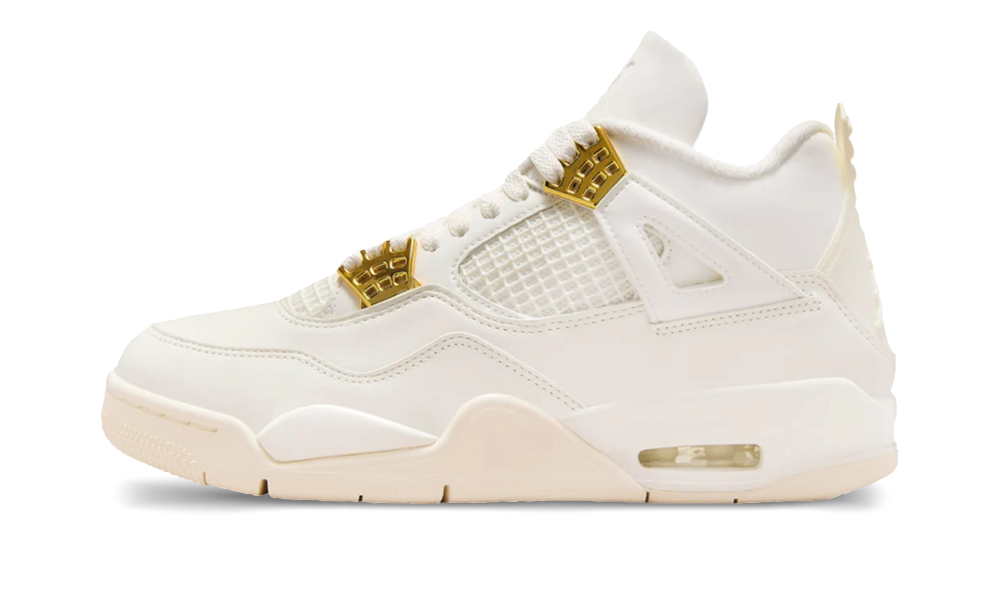 Air Jordan 4 Retro Metallic Gold