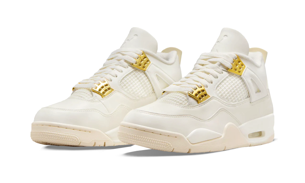 Air Jordan 4 Retro Metallic Gold