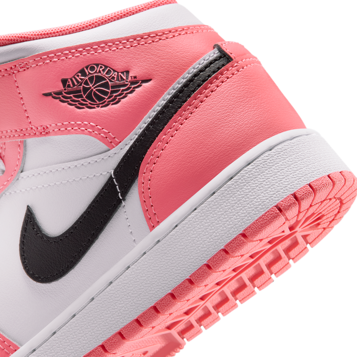 Jordan 1 Mid Pink Gaze (GS)