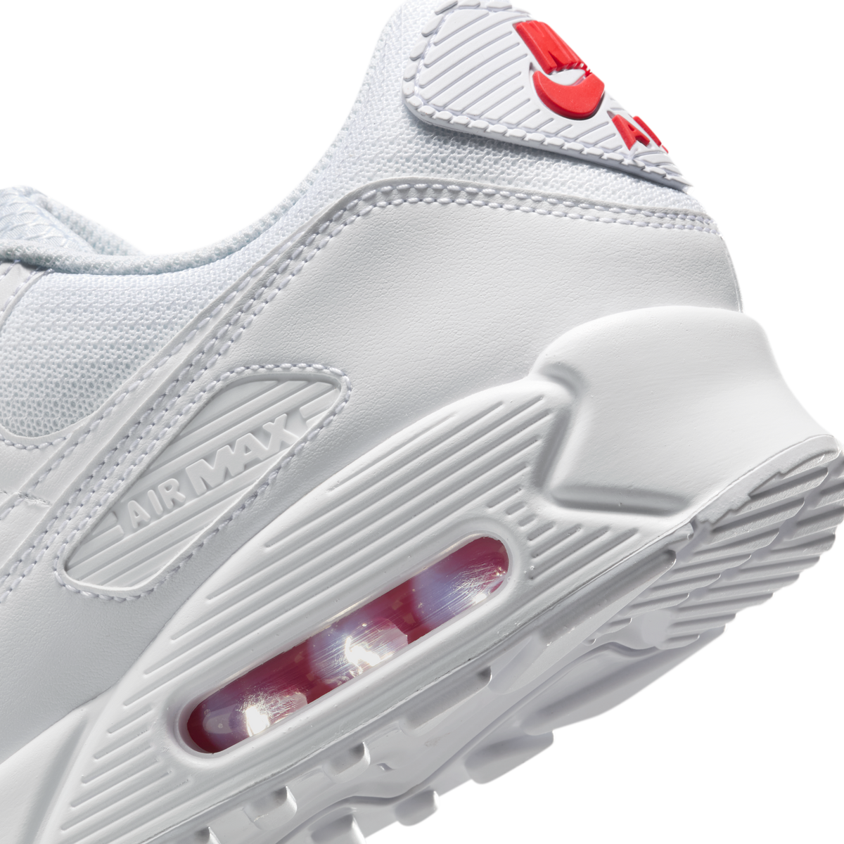 Nike Air Max 90 White Light Crimson