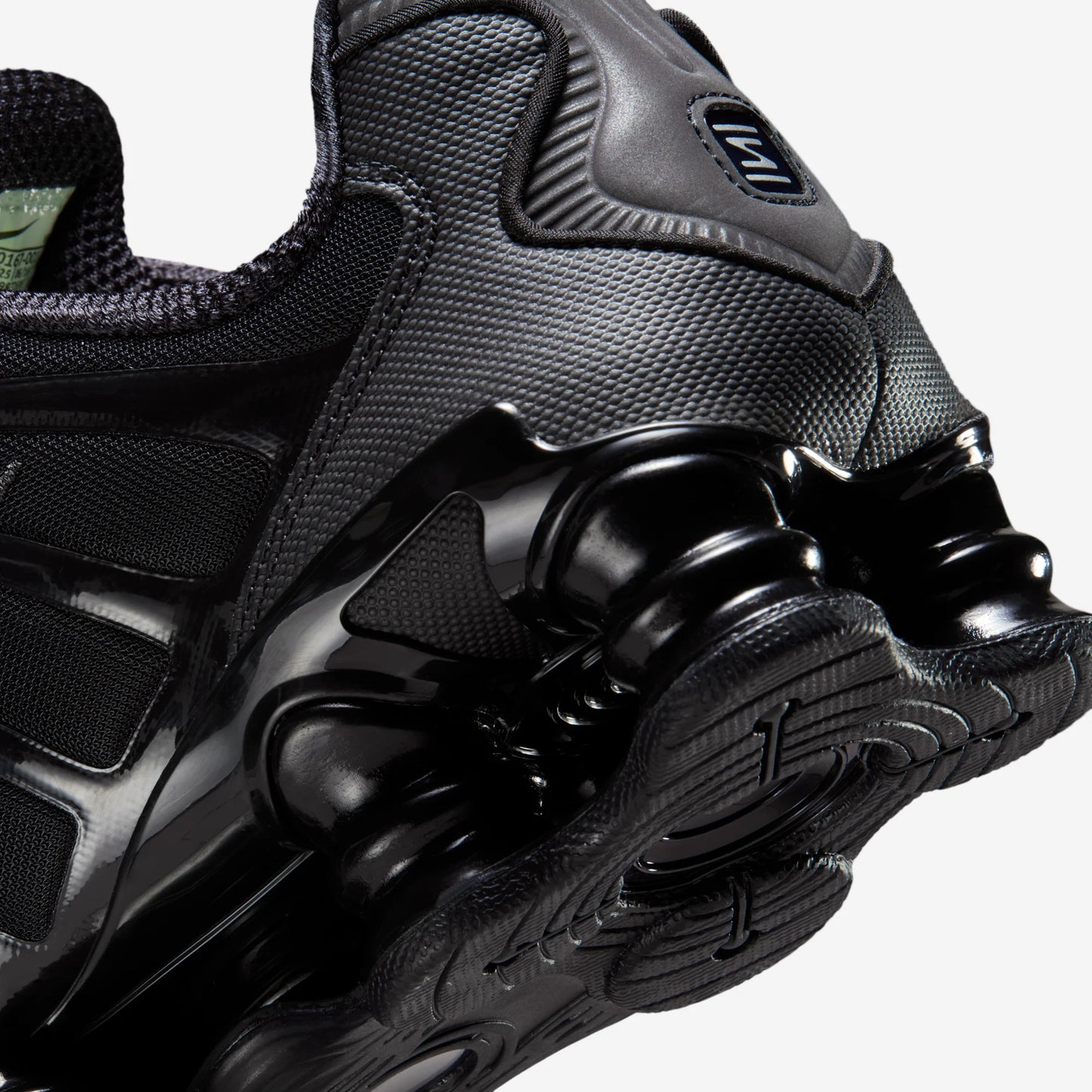 Nike Shox TL Black Metallic Silver