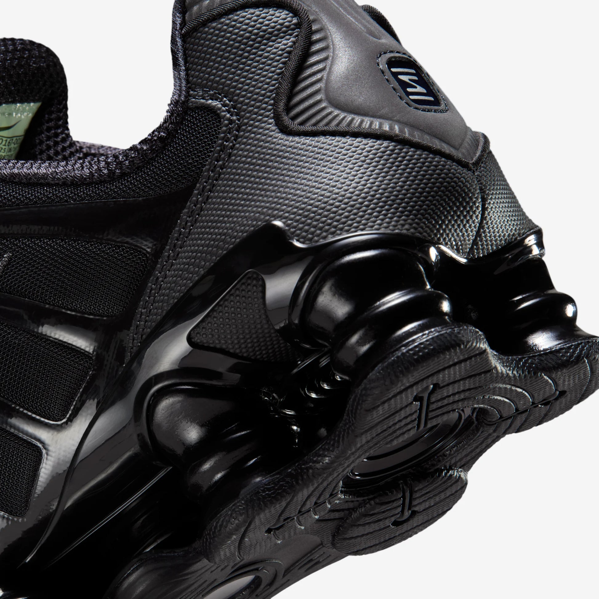 Nike Shox TL Black Metallic Silver