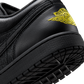 Jordan 1 Low Black Elephant Print