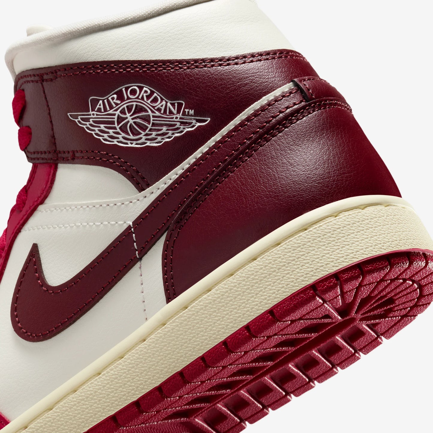 Jordan 1 Mid Sail Mystic Hibiscus (Women's)