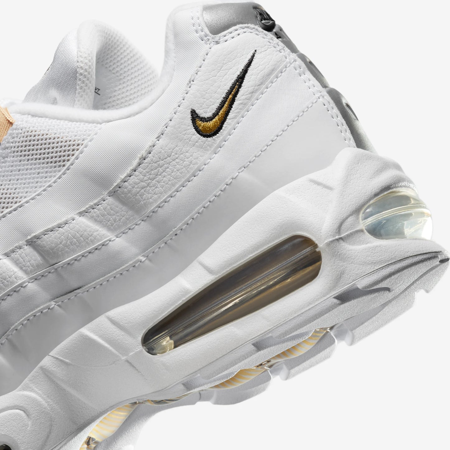 Nike Air Max 95 OG Big Bubble White Team Gold