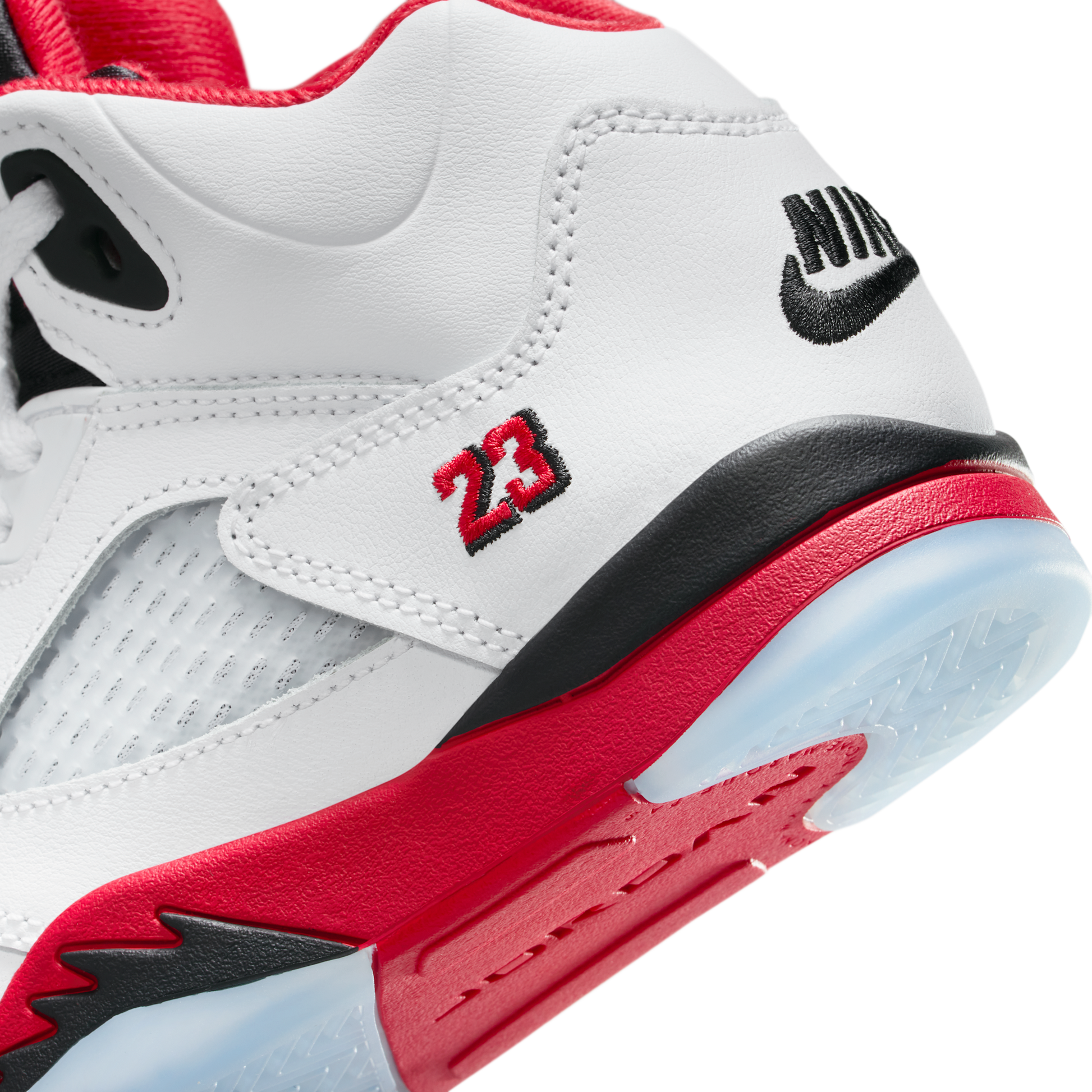 Jordan 5 Retro Fire Red Black Tongue (2025) (PS)