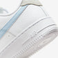 Nike Air Force 1 Low White Light Armory Blue Mini Swoosh (Women's)