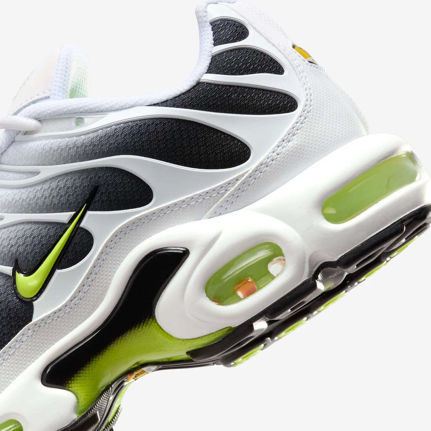 Nike Air Max Plus White Black Volt