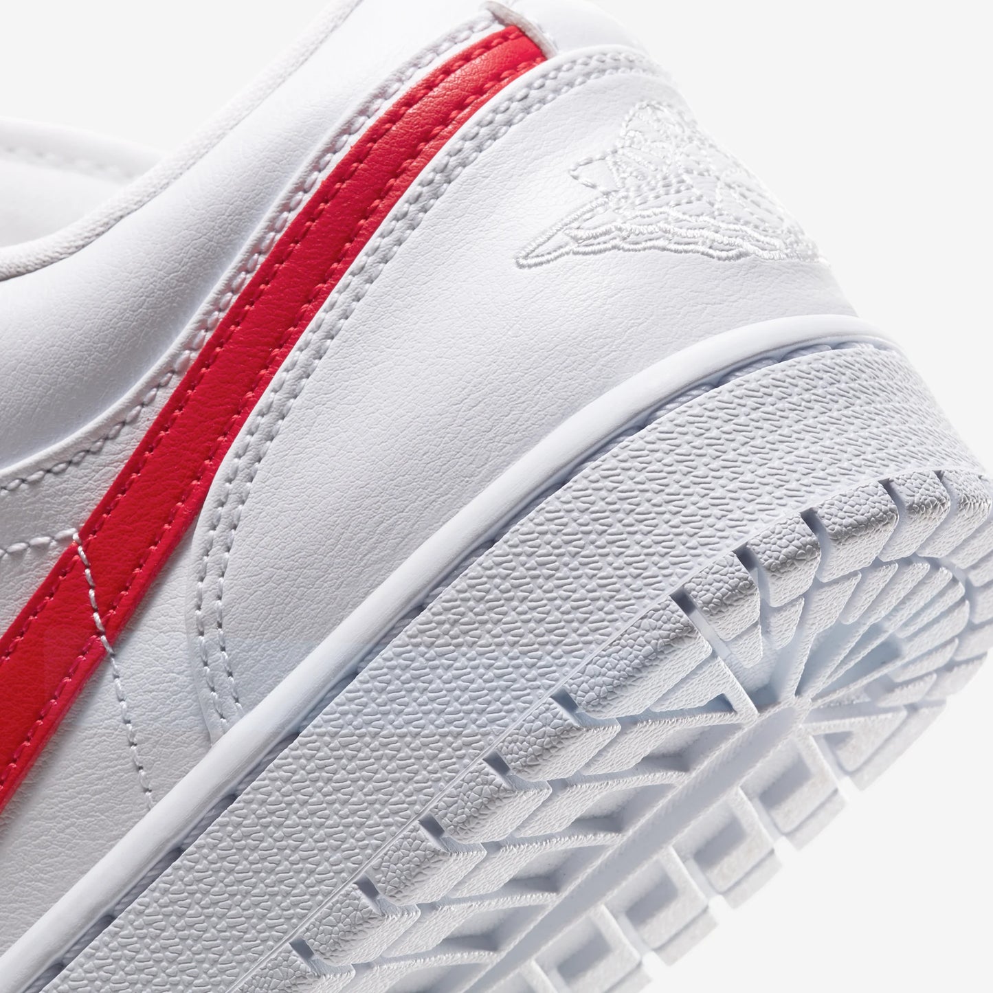 Jordan 1 Low White University Red (Women's)