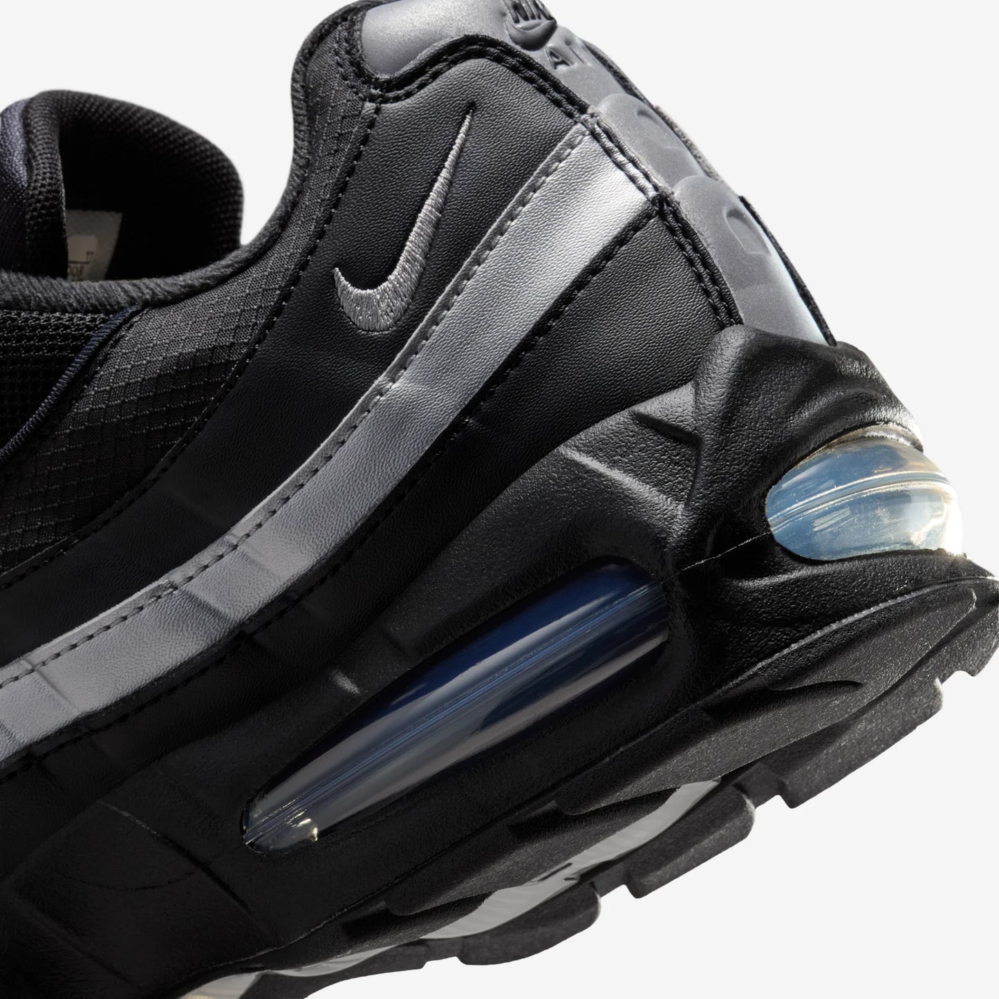 Nike Air Max 95 OG Big Bubble Black White Metallic Silver