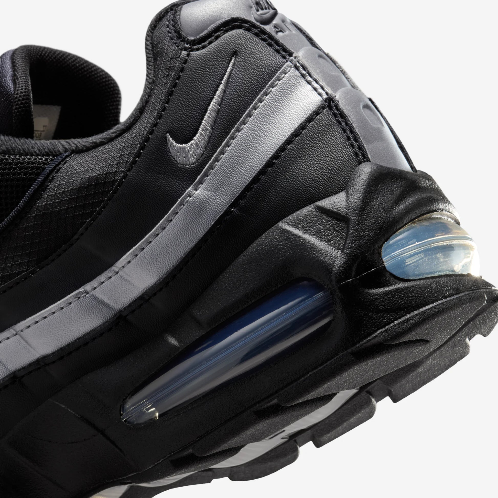 Nike Air Max 95 OG Big Bubble Black White Metallic Silver