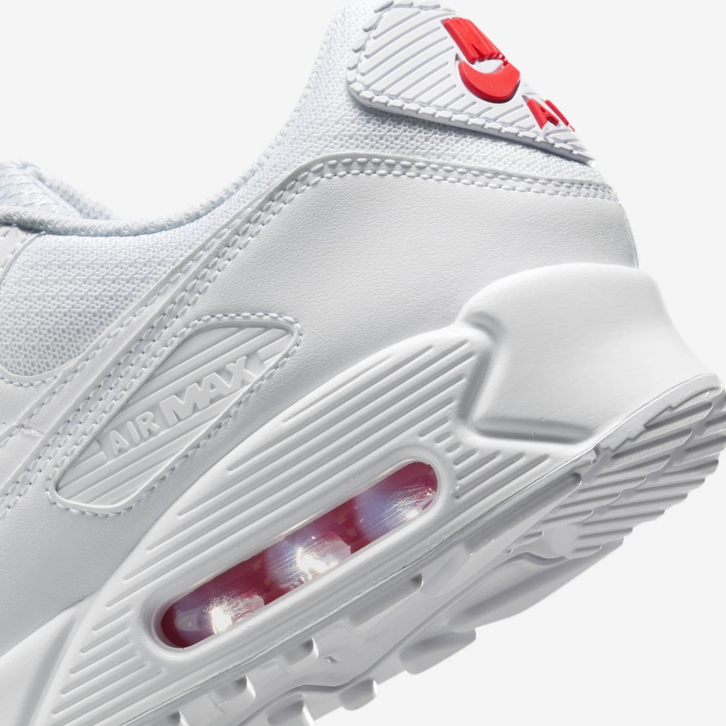 Nike Air Max 90 White Light Crimson