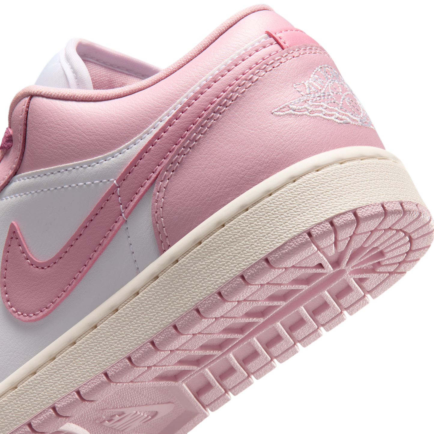 Jordan 1 Low Iced Carmine White (Women's)