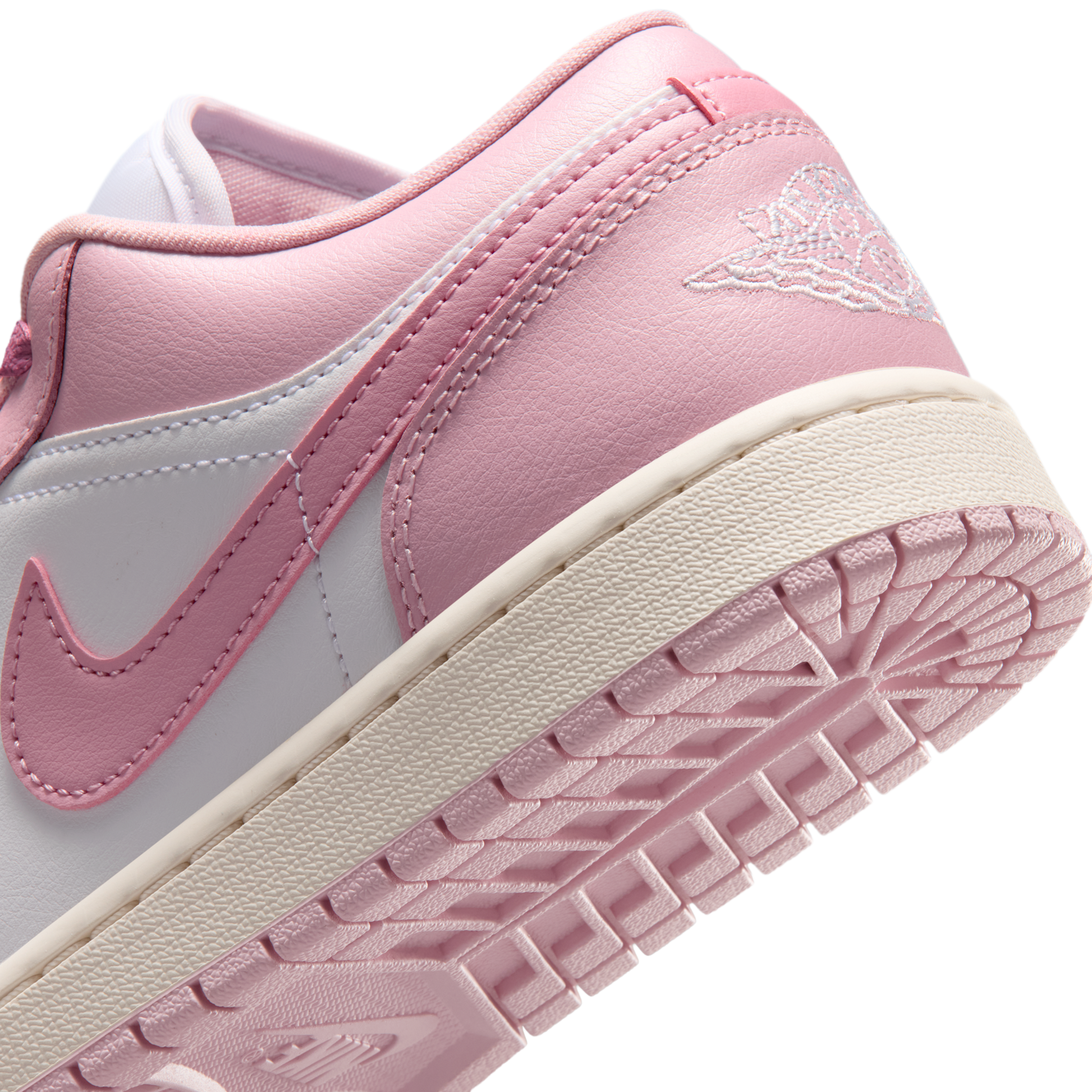 Jordan 1 Low Iced Carmine White (Women's)