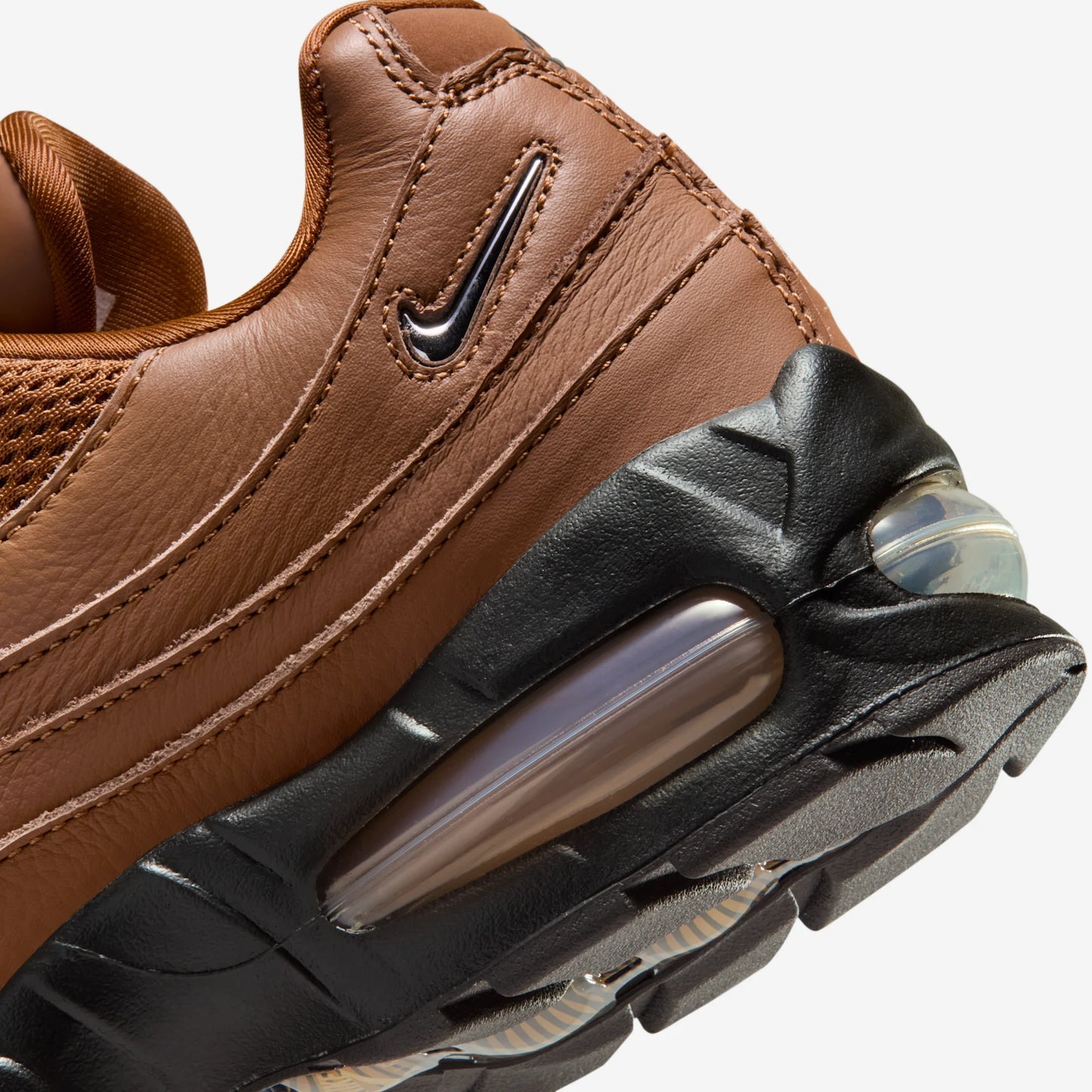 Nike Air Max 95 Big Bubble Light British Tan Jewel Swoosh (Women's)