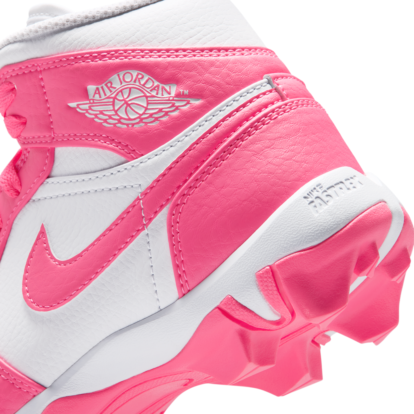 Jordan 1 Mid Cleat White Digital Pink (GS)