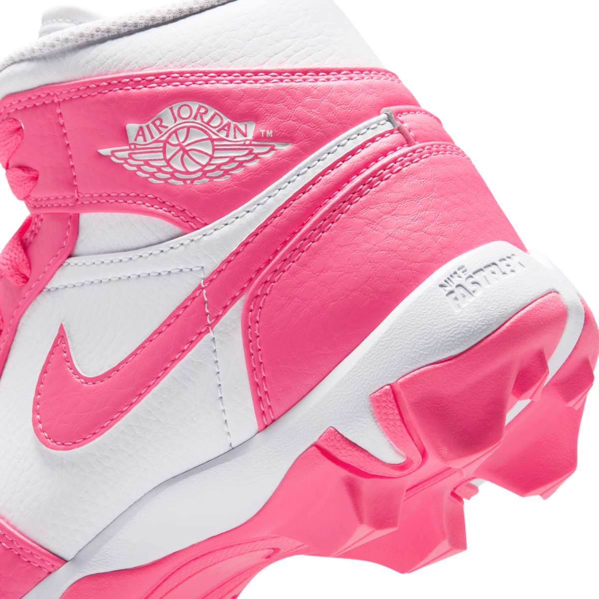 Jordan 1 Mid Cleat White Digital Pink (GS)