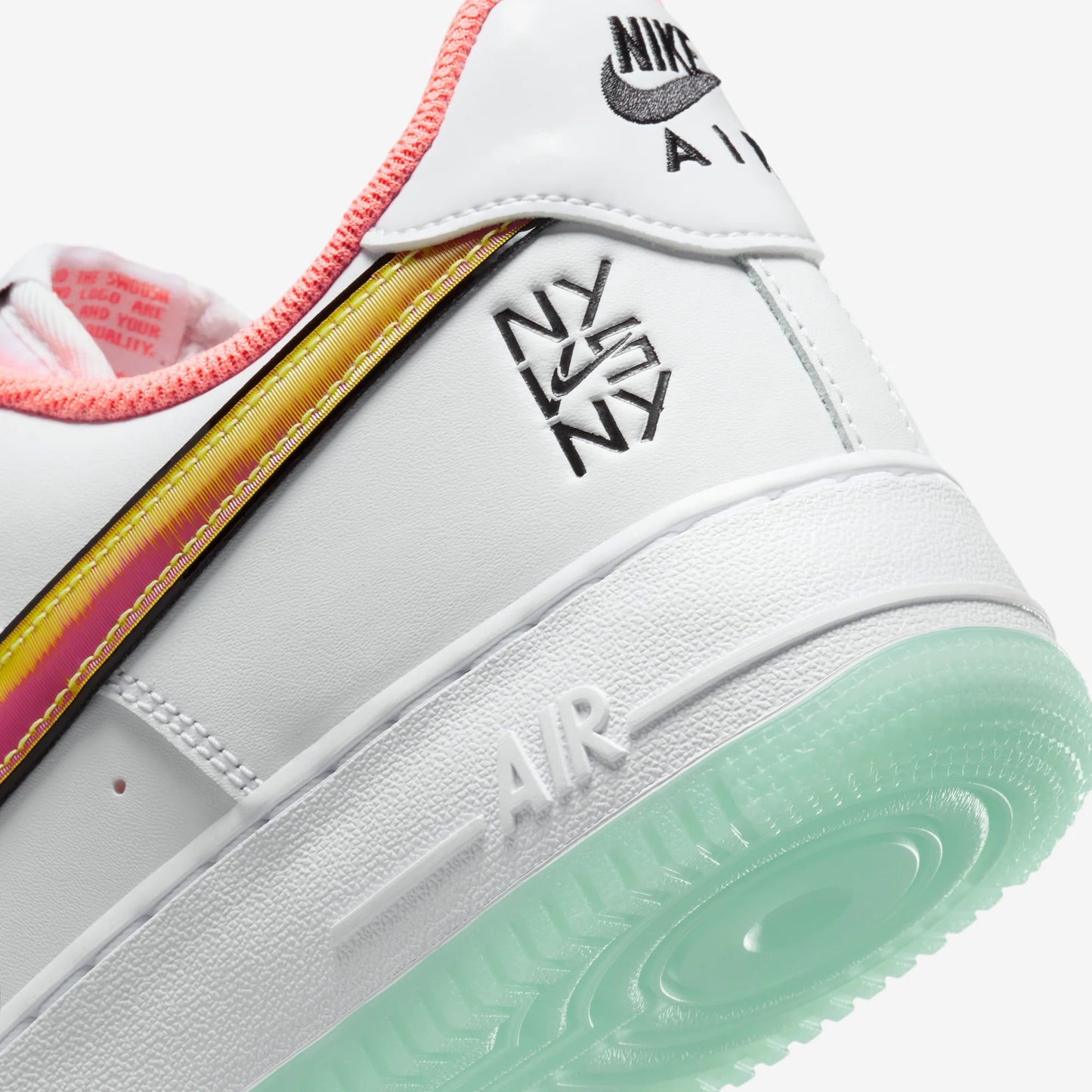 Nike Air Force 1 Low NY vs. NY White Crimson Pulse