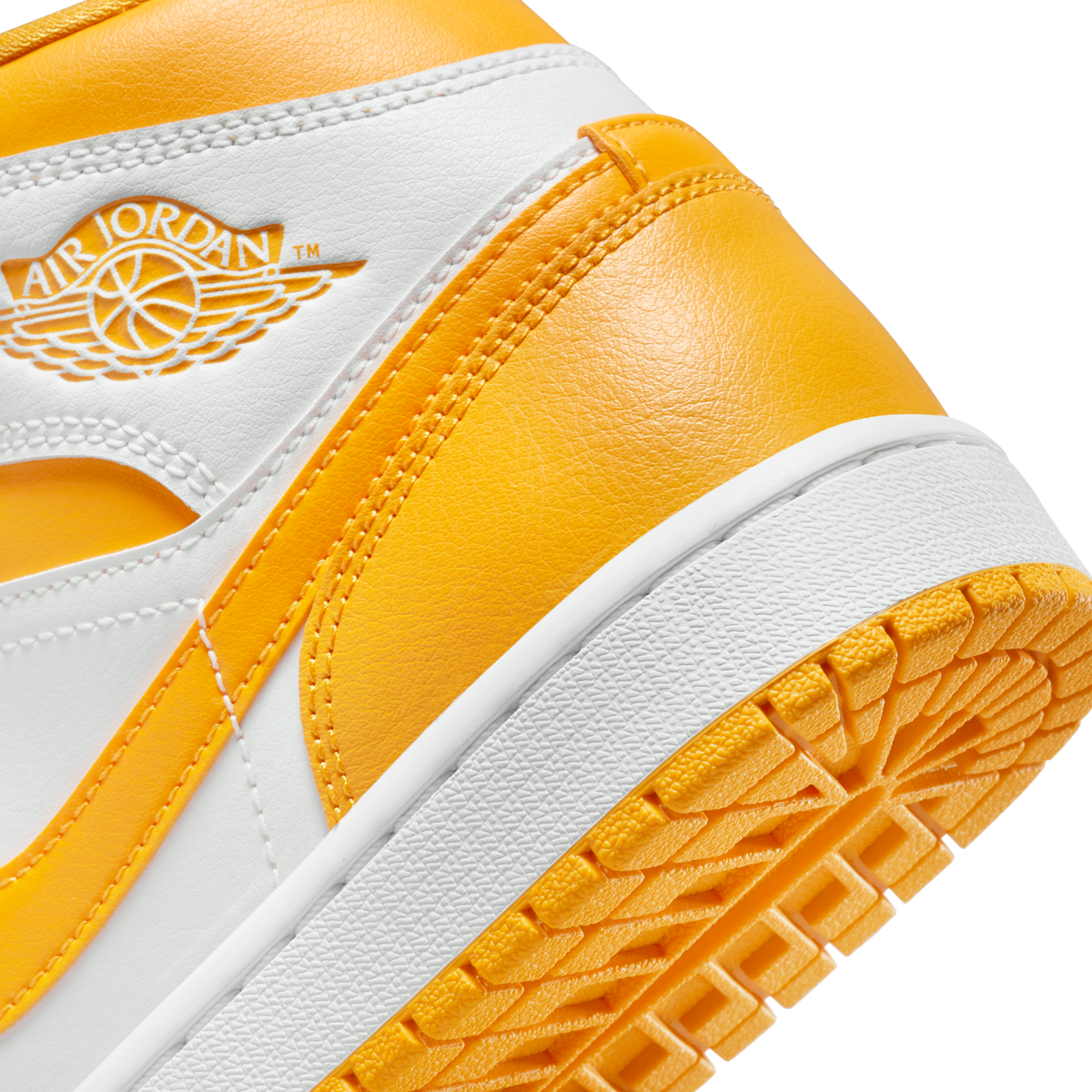 Jordan 1 Mid White University Gold (Women's)