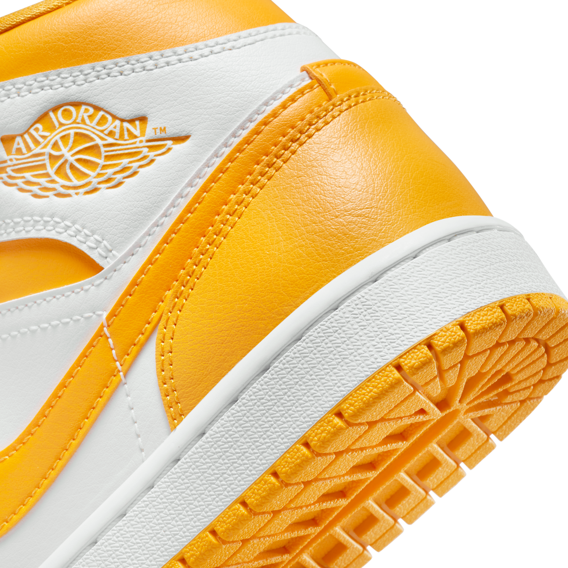 Jordan 1 Mid White University Gold (Women's)