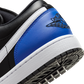 Jordan 1 Low Black Royal Toe