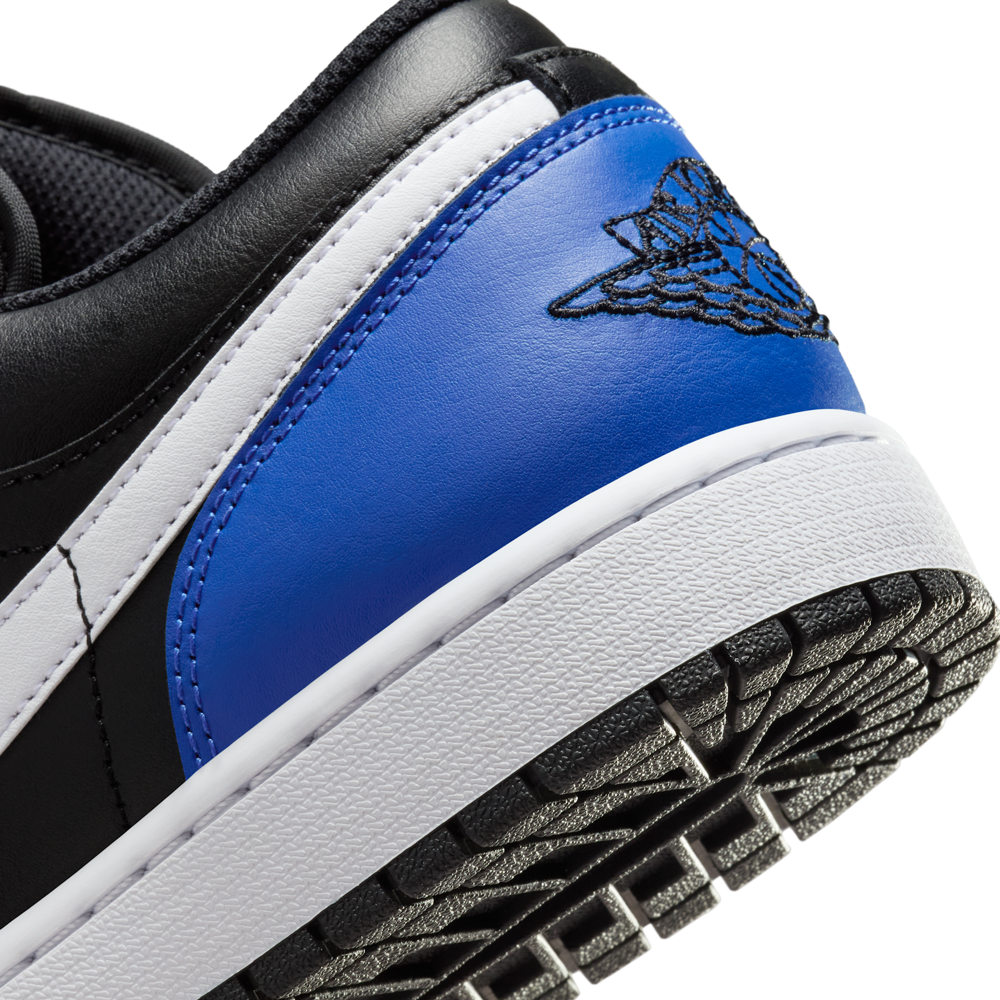 Jordan 1 Low Black Royal Toe