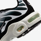 Nike Air Max Plus Black White Sail Metallic Cool Grey (GS)
