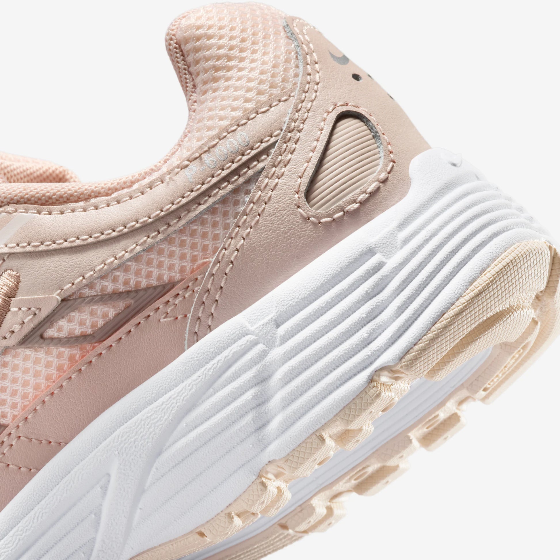Nike P-6000 Light Soft Pink Metallic Silver (GS)