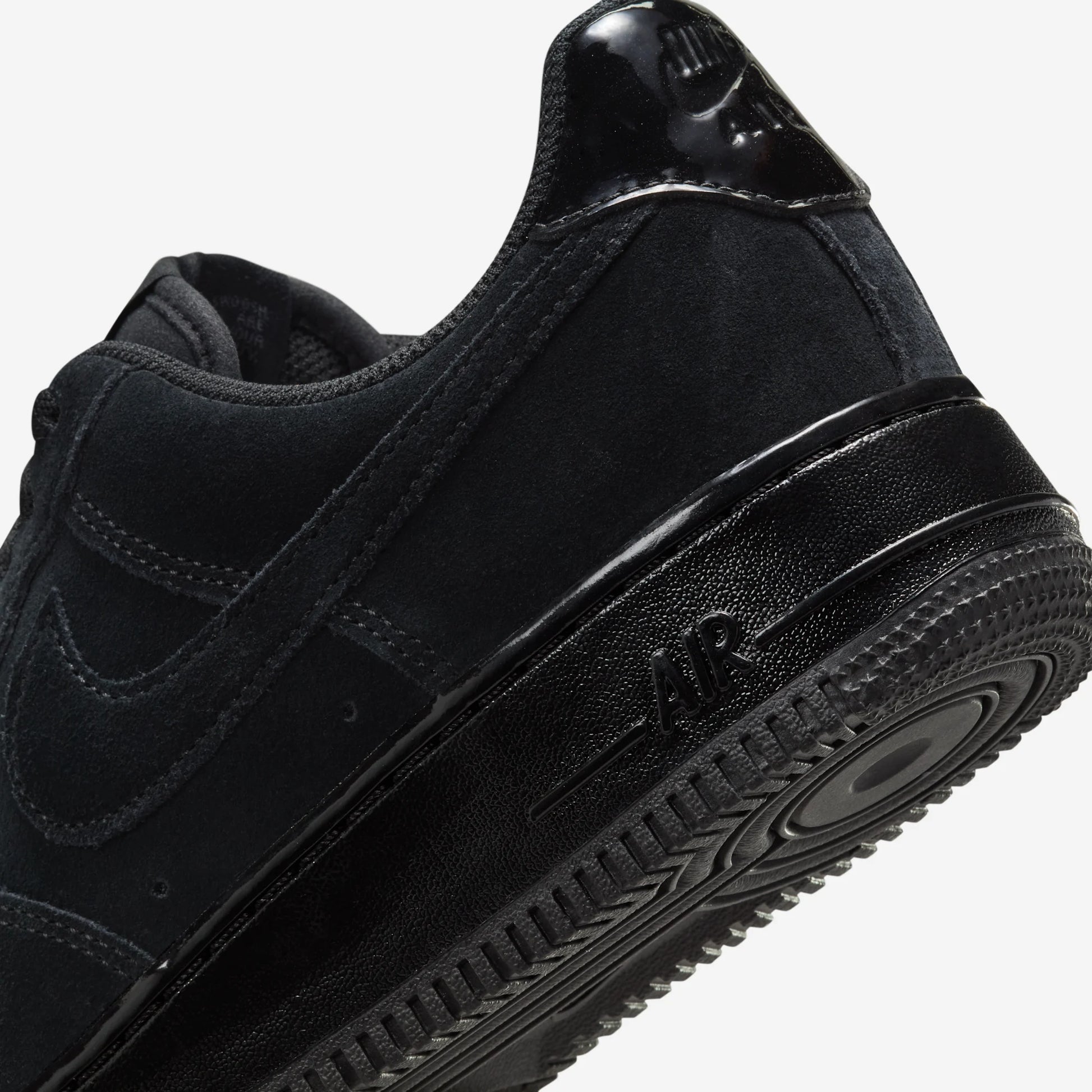 Nike Air Force 1 Low '07 Triple Black Suede (Women's)